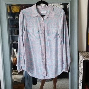 Equipment silk shirt/blouse
